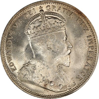 Canadian Canadian 1906 25 Cent Value