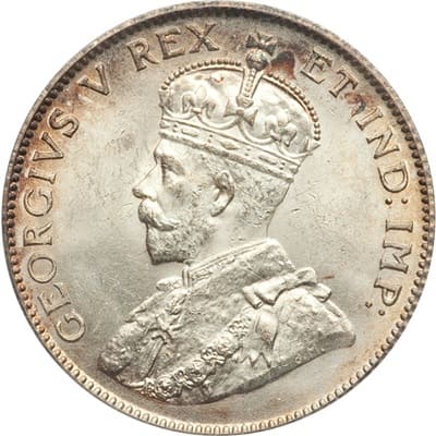 Canadian Canadian 1911 25 Cent Value