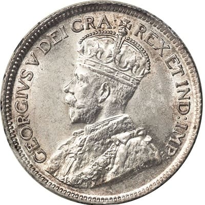 Canadian Canadian 1927 25 Cent Value