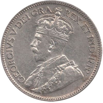 Canadian Canadian 1934 25 Cent Value