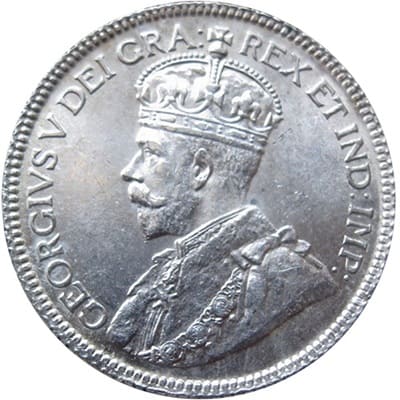 Canadian Canadian 1935 25 Cent Value