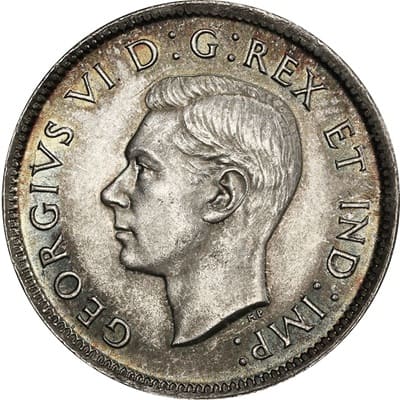 Canadian Canadian 1941 25 Cent Value