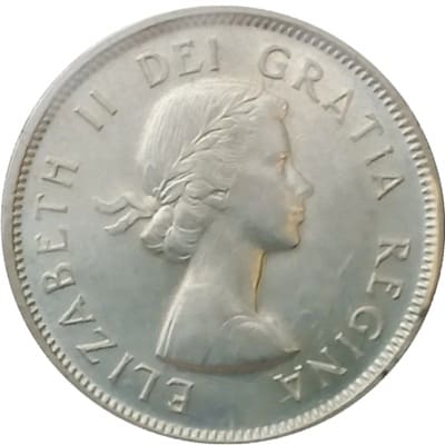 Canadian Canadian 1956 25 Cent Value
