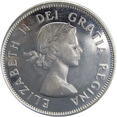 Canadian Canadian 1960 25 Cent Value