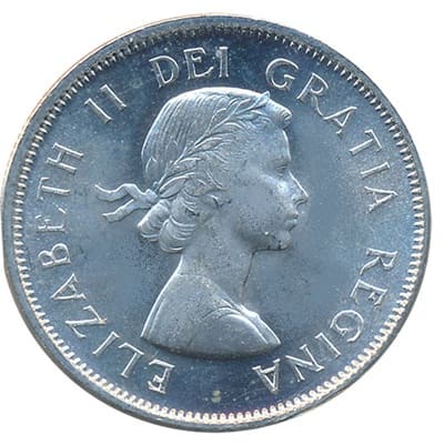 Canadian Canadian 1964 25 Cent Value
