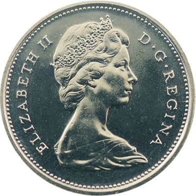 Canadian Canadian 1971 25 Cent Value