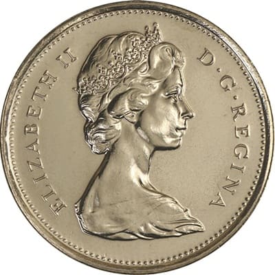Canadian Canadian 1976 25 Cent Value