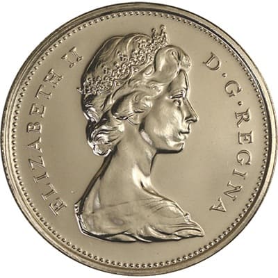 Canadian Canadian 1977 25 Cent Value