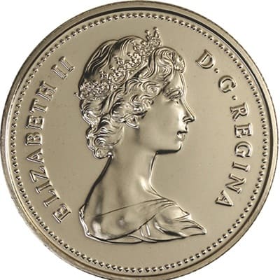 Canadian Canadian 1981 25 Cent Value