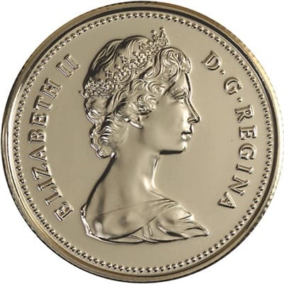 Canadian Canadian 1982 25 Cent Value