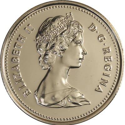 Canadian Canadian 1985 25 Cent Value