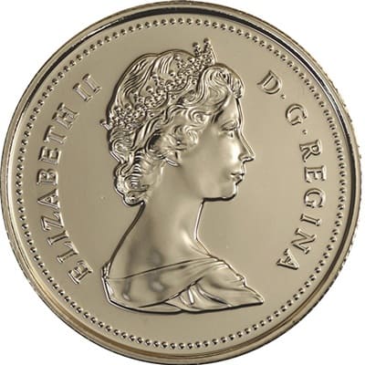 Canadian Canadian 1987 25 Cent Value