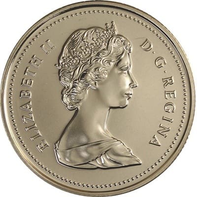 Canadian Canadian 1988 25 Cent Value