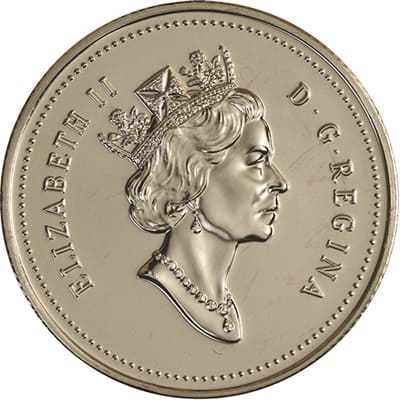 Canadian Canadian 1991 25 Cent Value