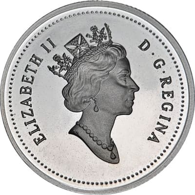 Canadian Canadian 1999 25 Cent Value