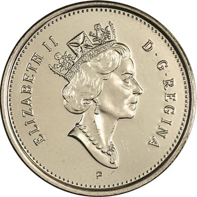 Canadian Canadian 2003 25 Cent Value