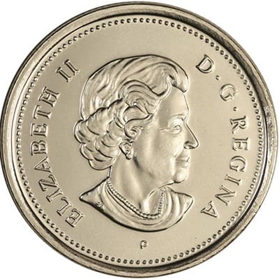 Canadian Canadian 2005 25 Cent Value
