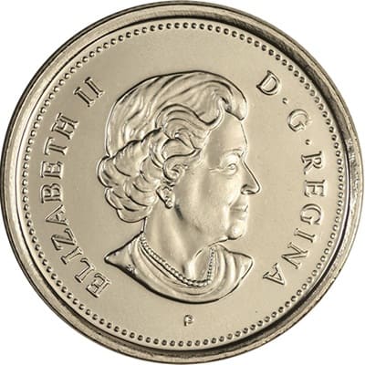 Canadian Canadian 2006 25 Cent Value