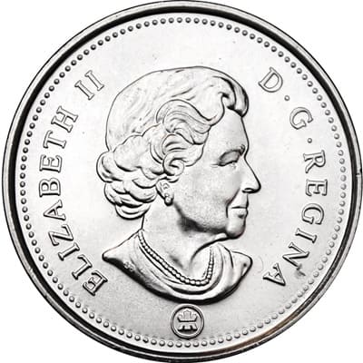 Canadian Canadian 2013 25 Cent Value