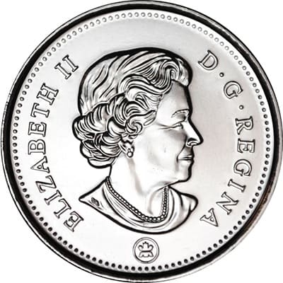 Canadian Canadian 2015 25 Cent Value