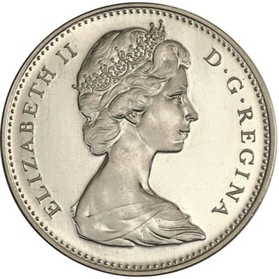 Canadian Canadian 1972 Five Cent Value