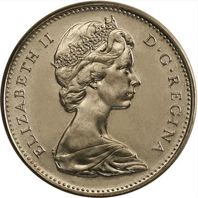 Canadian Canadian 1974 Five Cent Value