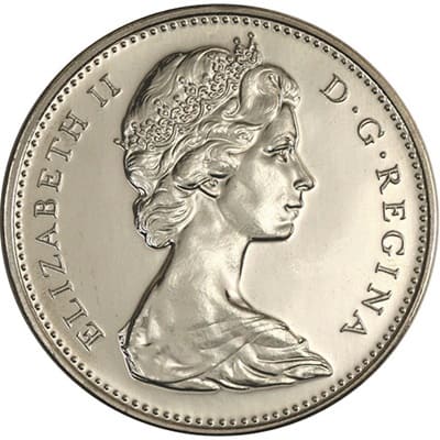Canadian Canadian 1977 Five Cent Value