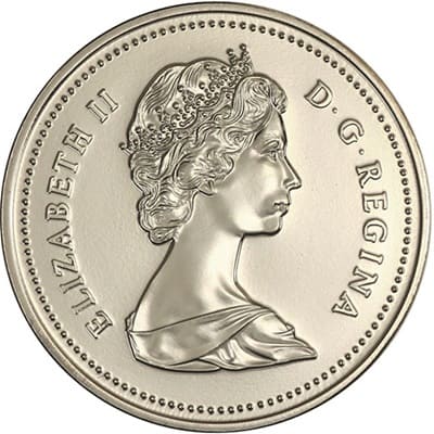Canadian Canadian 1988 Five Cent Value