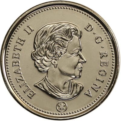 Canadian Canadian 2014 Five Cent Value