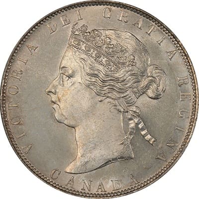 Canadian Canadian 1894 50 Cent Value