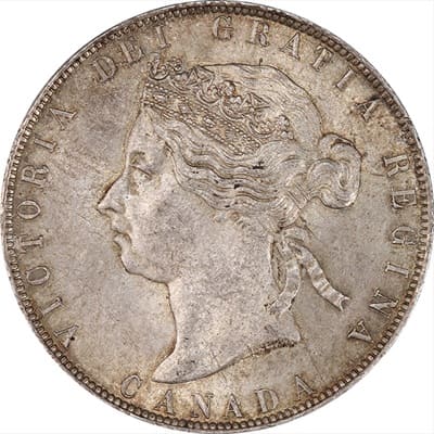 Canadian Canadian 1898 50 Cent Value