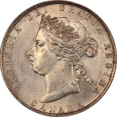 Canadian Canadian 1901 50 Cent Value