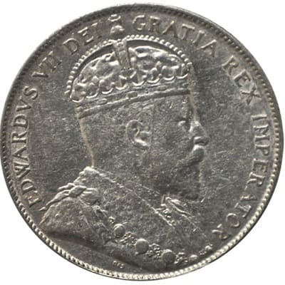 Canadian Canadian 1902 50 Cent Value