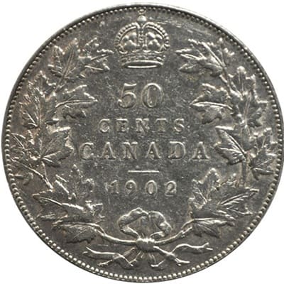 Canadian 1902 50 Cent Value