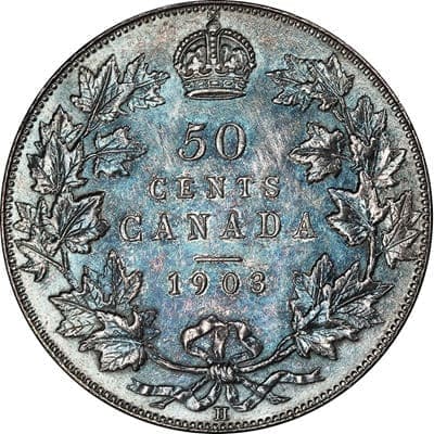 Canadian 1903 50 Cent Value