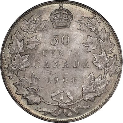 Canadian 1904 50 Cent Value