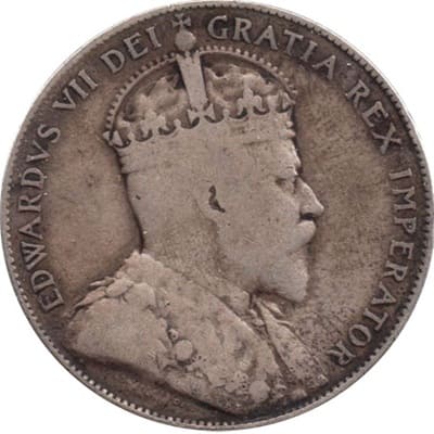 Canadian Canadian 1906 50 Cent Value