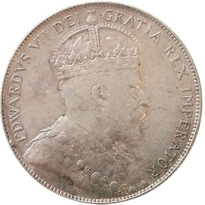Canadian Canadian 1907 50 Cent Value