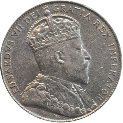 Canadian Canadian 1908 50 Cent Value