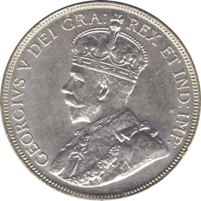 Canadian Canadian 1913 50 Cent Value
