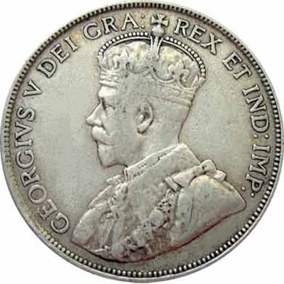 Canadian Canadian 1914 50 Cent Value