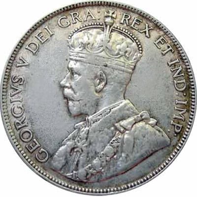 Canadian Canadian 1916 50 Cent Value