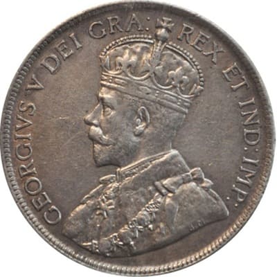 Canadian Canadian 1917 50 Cent Value