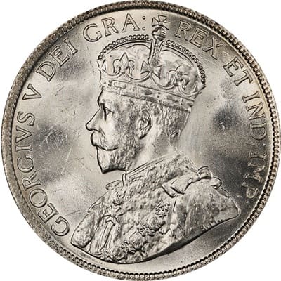 Canadian Canadian 1920 50 Cent Value