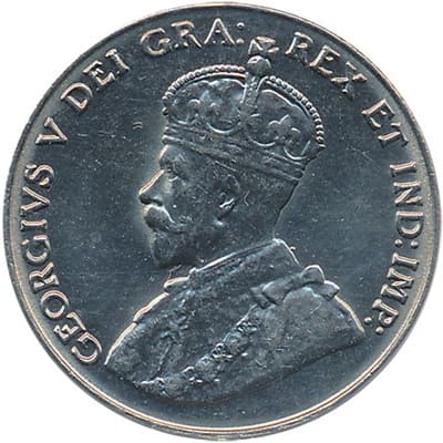 Canadian Canadian 1929 50 Cent Value