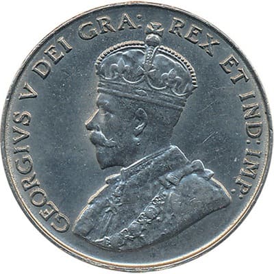 Canadian Canadian 1936 50 Cent Value