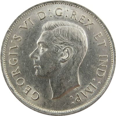 Canadian Canadian 1941 50 Cent Value
