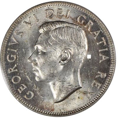 Canadian Canadian 1949 50 Cent Value