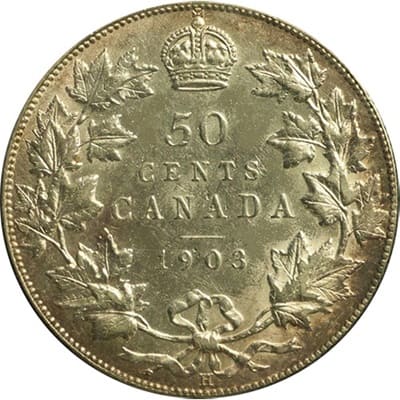 Canadian 1952 50 Cent Value