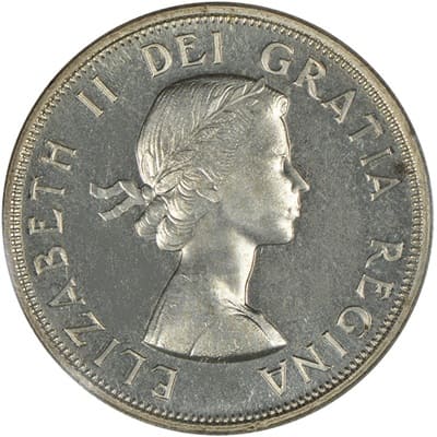 Canadian Canadian 1955 50 Cent Value